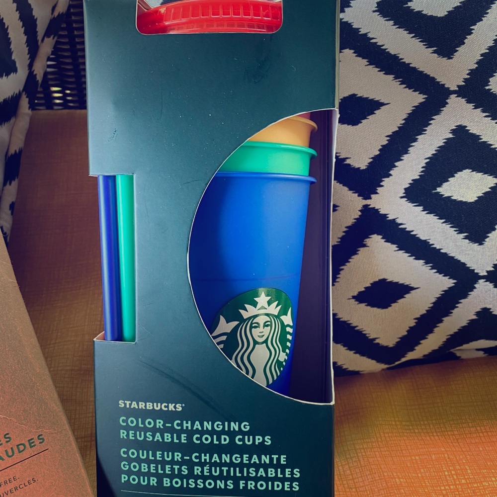 Starbucks LIMITED EDITION Cold Color Changing Cups